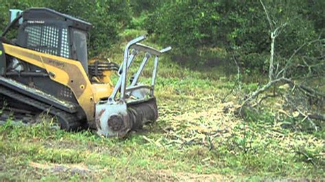 skid steer backhoe clearances|backhoe for land clearing.